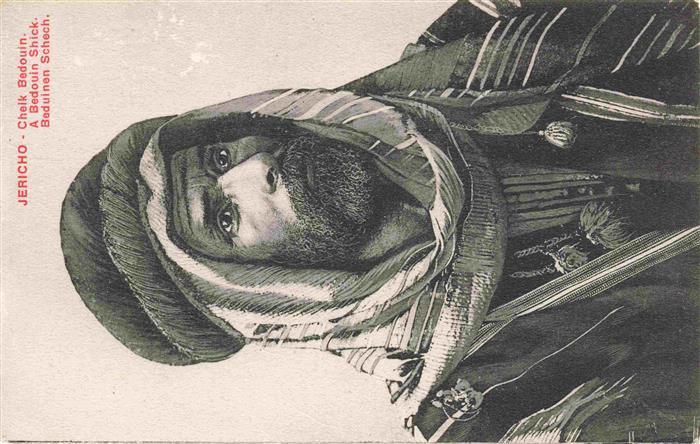Jericho  Israel Beduinen Scheich