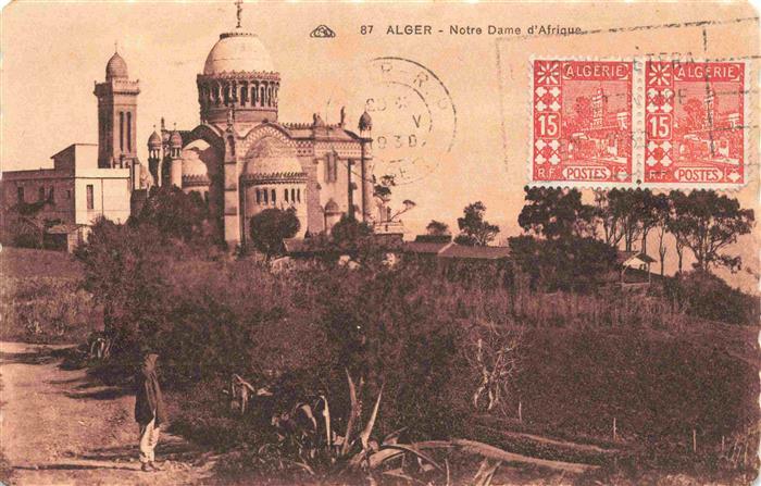 ALGER Algier Algerie Notre Dame d'Afrique