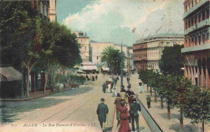 ALGER Algier Algerie Rue Dumont d'Urville