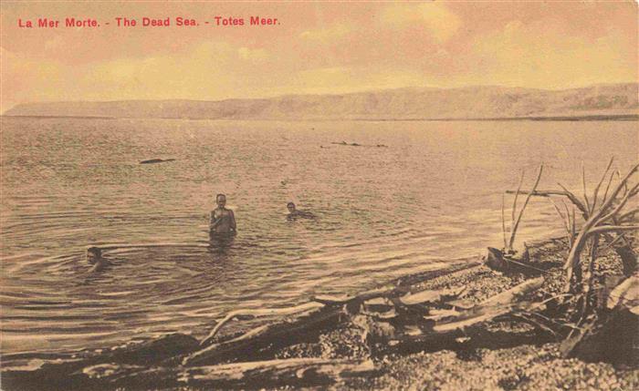 Totes Meer Dead Sea Israel Uferpartie am Meer