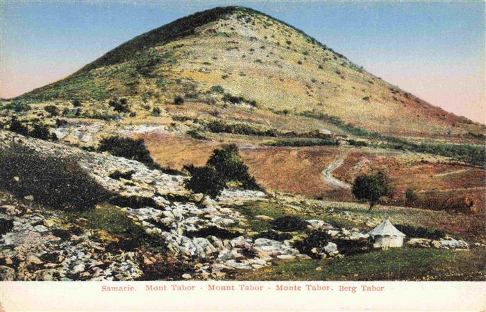 Samarien Samaria Sebastje Israel Mont Tabor