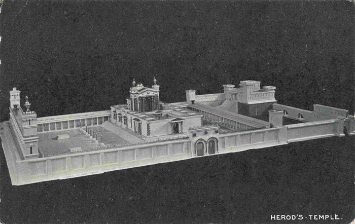 Jerusalem  Yerushalayim Israel Herod's Temple Modell