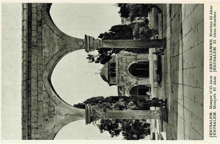 Jerusalem  Yerushalayim Israel El Aksa-Moschee