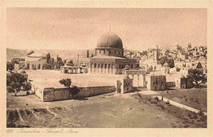 Jerusalem  Yerushalayim Israel Temple Aera Tempelplatz