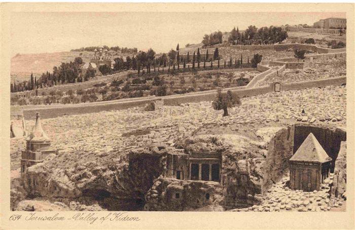 Jerusalem  Yerushalayim Israel Valley of Kidron