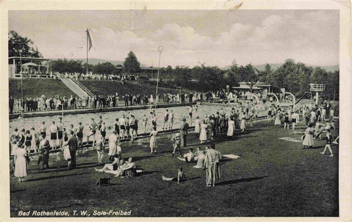 Bad Rothenfelde Sole-Freibad Feldpost