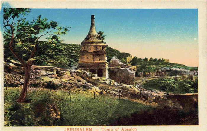 Jerusalem  Yerushalayim Israel Tomb of Abasalon