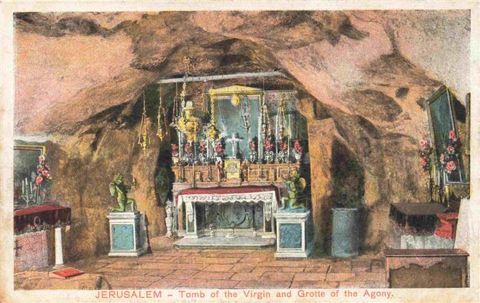 Jerusalem  Yerushalayim Israel Tomb of the Virgin and Grotte of the Agony