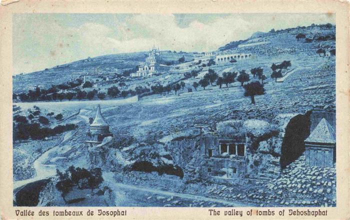 Jerusalem  Yerushalayim Israel Vallée des tombeaux de Josophat