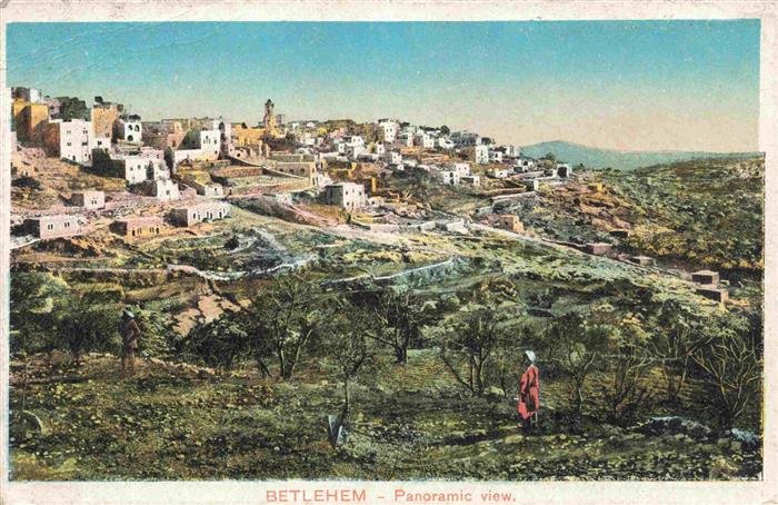 Bethlehem  Yerushalayim Israel Panoramic view