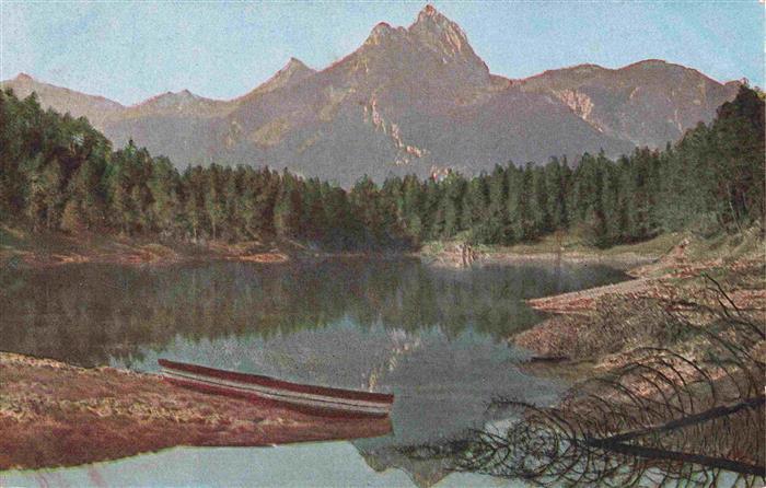 Reutte Tirol AT Partie am Urisee Bergsee Alpen