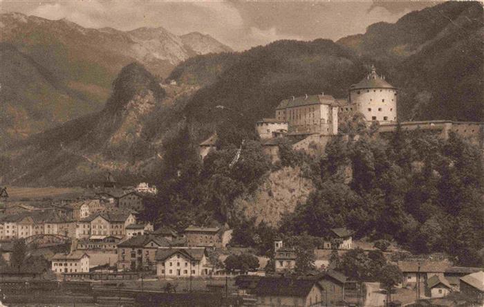 KUFSTEIN Tirol AT Teilansicht mit Schloss