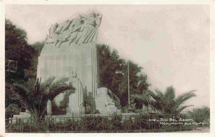 Sidi Bel Abbes Algerie Monuments aux Morts
