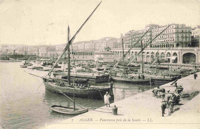 ALGER Algier Algerie Panorama pris de la Santé