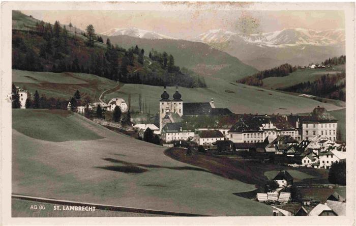 St Lambrecht Sankt Lambrecht Steiermark  Panorama