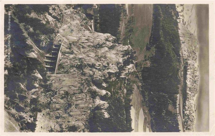 Semmering Niederoesterreich Weinzettelwand Fliegeraufnahme