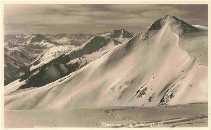 Kitzbuehel Tirol AT Panorama vom Steinbergkogel