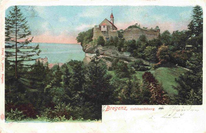 Bregenz Vorarlberg Bodensee Gebhardsberg