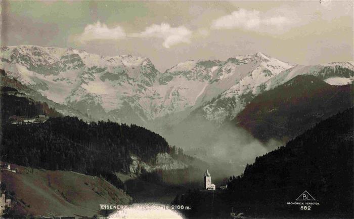 Eisenerz Steiermark AT Panorama mit Kirche