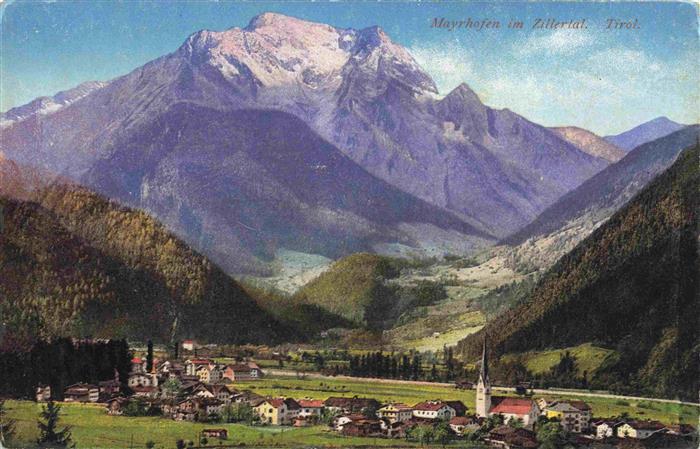Mayrhofen Zillertal AT Panorama