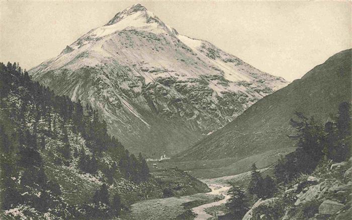 Vent  Oetztal Tirol AT mit Talleitspitze