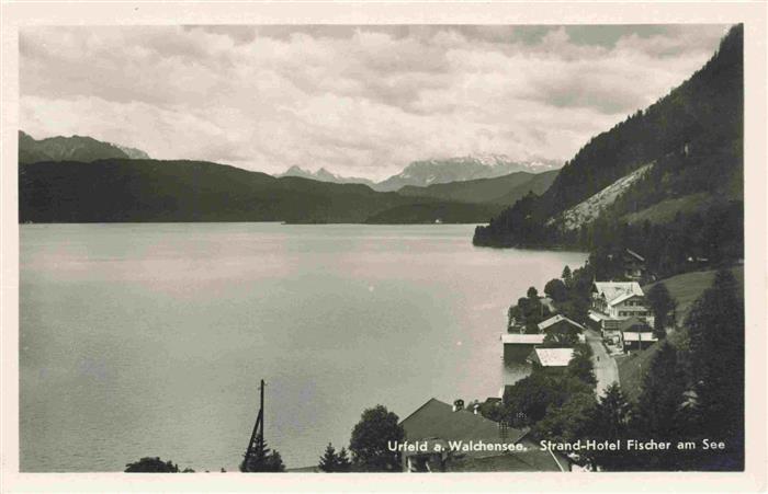 Urfeld Walchensee Strand Hotel Fischer am See