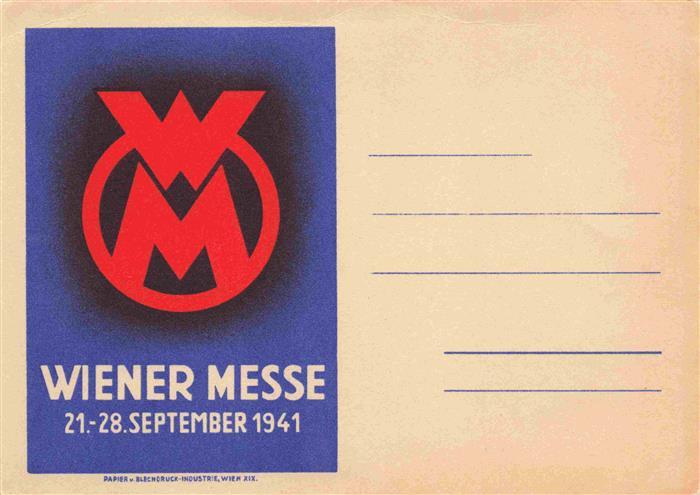 Wien AT Wiener Messe 1941 Signet