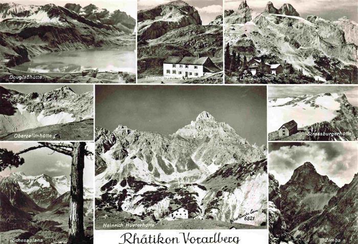 Rhaetikon Region Vorarlberg AT Douglashütte Tillisuna Hütte Lindauer H