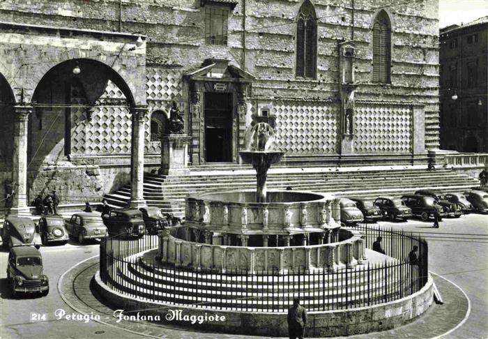 PERUGIA Umbria IT Fontana Maggiore