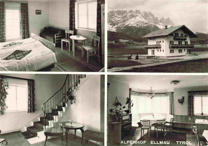 Ellmau Elmau Tirol AT Alpenhof Ellmau Zimmer Treppe Gastraum