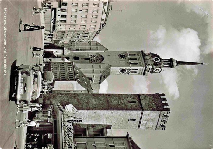 Muenchen Bayern Kirche Turm