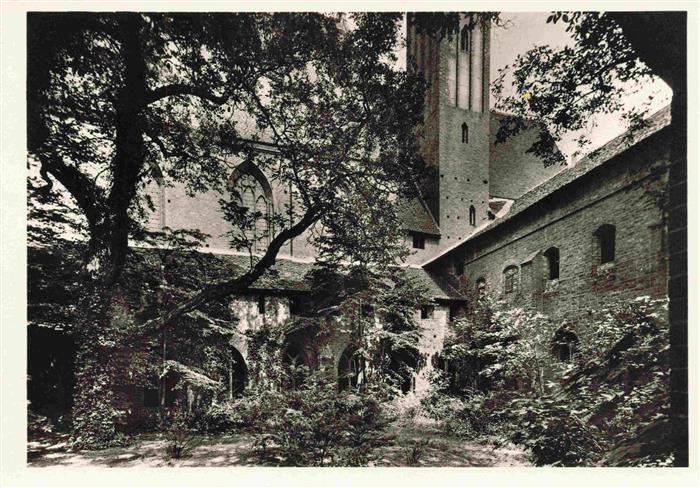 Brandenburg  Havel Paulskirche Kreuzgang des Dominikanerkl