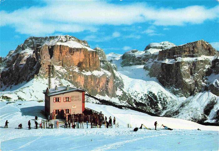 Dolomiti  Dolomiten IT Col Rodella Rifugio des Alpes