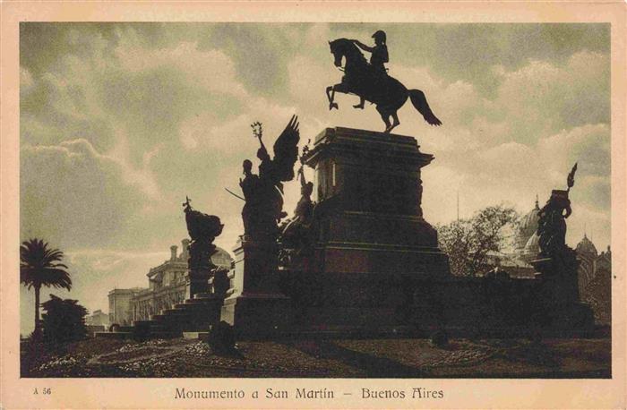 Buenos Aires Argentina Monumento a San Martin
