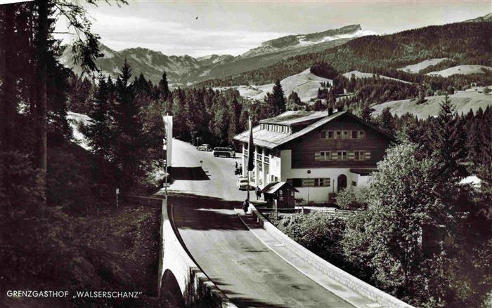 WALSERSCHANZ Kleinwalsertal AT Grenzgasthof