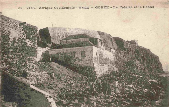 Goree Senegal La Falaise et le Castel