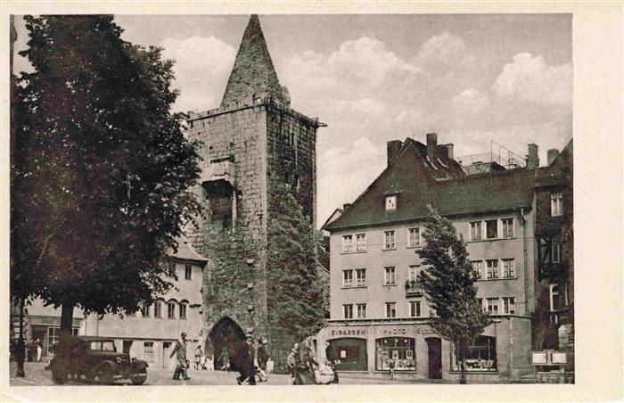 Jena  Thueringen Johannisplatz mit Tor