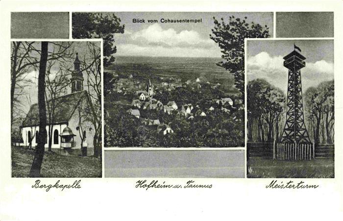 Hofheim Taunus Bergkapelle Panorama Blick vom Cohausen