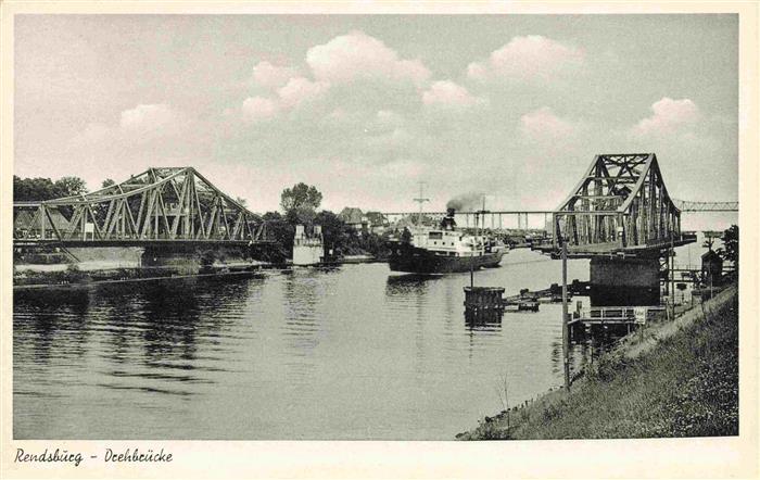 Rendsburg Schleswig-Holstein Drehbruecke