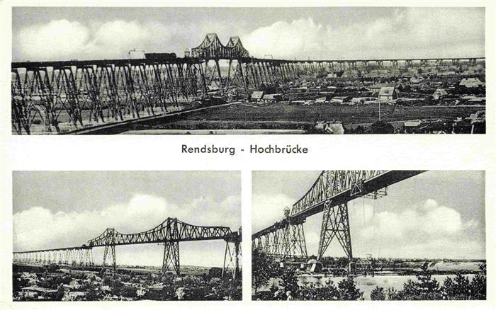 Rendsburg Schleswig-Holstein Hochbruecke