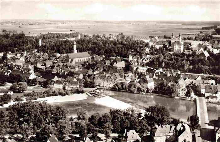 Landsberg Lech Bayern Panorama