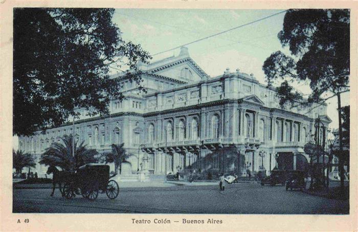 Buenos Aires Argentina Teatro Colón