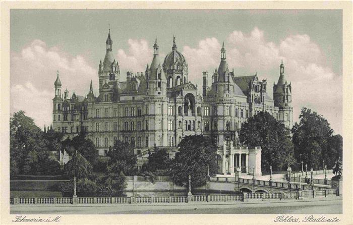 Schwerin  Mecklenburg Schloss