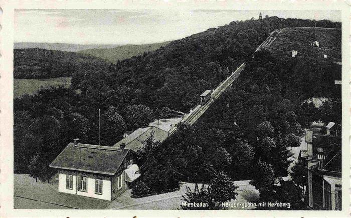 Wiesbaden Nerobergbahn mit Neroberg