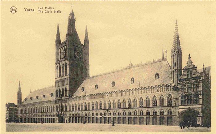 Ypres Ypern Ieper Belgie Les Halles