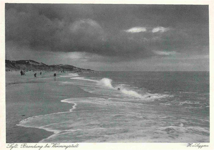 WENNINGSTEDT Sylt Strand Brandung