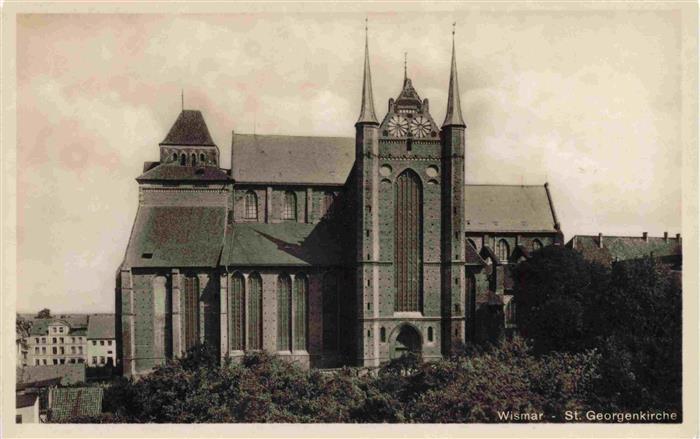 Wismar Mecklenburg St Georgenkirche