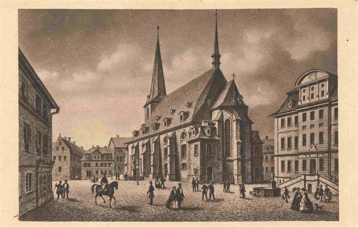 WEIMAR  Thueringen Haupt Pfarr und Stadtkirche