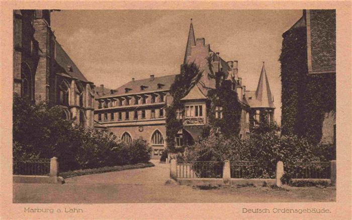 MARBURG  LAHN Deutsch Ordensgebaeude