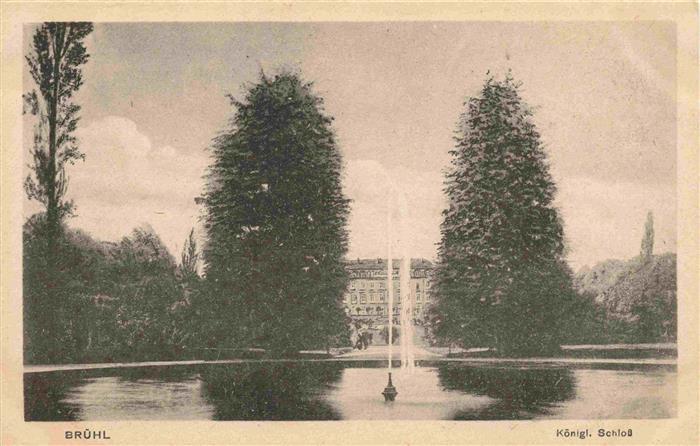 BRueHL  Rheinland Koenigliches Schloss